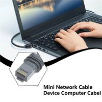Câble Ethernet RJ45 pour Starlink V4 Mini, étanche, CAT6, protection contre les courts-circuits, câble réseau haute vitesse 1200 Mbps, 5 m