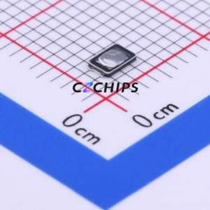 1TS015B-2500-0453-CT Tactile Switch SMD Switch Single Pole Single Throw Round Button 2.5N Vertical Mount - Product Image 1