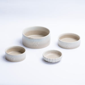 Bescera disesuaikan keramik timbul bulat mangkuk hewan peliharaan-kucing dan anjing keramik tempat makan hewan peliharaan - Product Image 1