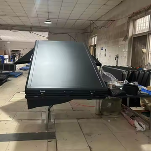 Nhà Máy Giá Rẻ Giá Nhôm Bull Phong Cách Mái Lều 130 Gia Cố Strut Overland Sẵn Sàng Với Mái Hiên Vải Vải Mài Mòn Bằng Chứng - Product Image 3