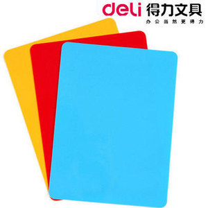 Deli Writing Pad A4 Plastic 298x198mm Colorful Exam Paper Carbon Copy Board - Product Image 4