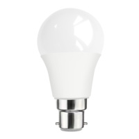 Ampoule LED A60 blanche en gros avec puce de pilote CE ERP2.0 4.9W/8.5W/12W, culot E27/B22, lampe LED A60, pièces SKD 2835
