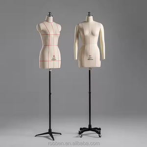 <span class=keywords><strong>Mannequin</strong></span> de forme de robe du haut du corps en mousse factice pour femme avec caractéristiques de tête et de bras pour adultes et enfants - Product Image 2