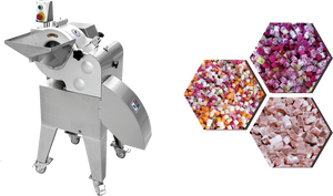 Cortadora automática de alta velocidad para jamón ibérico y verduras con motor central y componentes de rodamiento para carne congelada - Product Image 2