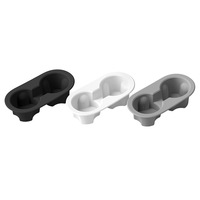Porte-gobelet central arrière (gel de silicone) - Support de boissons et porte-gobelet pour Tesla Model Y 2025 (version améliorée) - Accessoires Tesla