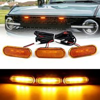 Feux de calandre avant à LED Wind Winner, lampe de calandre à LED ambre pour Bronco 2021 2022 2023