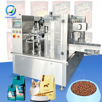 Machine de remplissage automatique de sachets préformés Doypack Ziplock pour aliments pour chats OCEAN