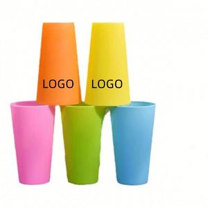 Gobelets publicitaires réutilisables en plastique de 12 oz avec logo personnalisé, vente en gros, fourniture d'usine pour mariages et fêtes, emballage plastique écologique - Product Image 1