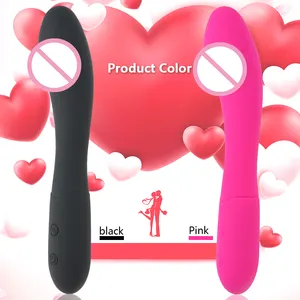 Vibrator Kelinci G Spot Dapat Diisi Ulang USB untuk Wanita Vibrator Stimulator Klitoris 30 Getaran Sering Kejutan