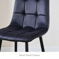 Chaise de salle à manger simple et moderne pour la maison, avec cadre en fer élégant, coussin léger et stable, pour restaurant, hôtel, balcon, salon, avec dossier, pour table à manger