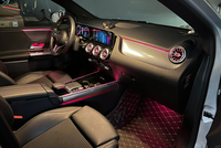 ICarsin Kit d'éclairage d'ambiance intérieur LED RGB pour Mercedes Benz GLB W247 2020-2025, pièces et accessoires de garniture, compatible conduite à droite/gauche