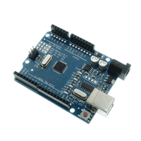 UNO R3 Papan Pengembangan ATmega328P CH340G Mikrokontroler 16MHz Modul USB Kompatibel dengan Arduino IDE untuk Proyek Pembelajaran DIY