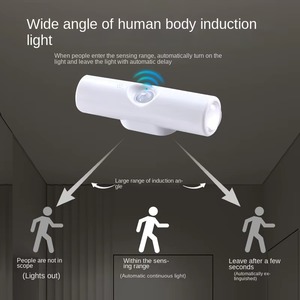 LED Cordless Wall <strong>Light</strong> Sensor Remote Control 3 Colours Wall <strong>Light</strong> up Down <strong>Indoor</strong> Rechargeable <strong>Battery</strong> <strong>Powered</strong> Wall Lamp - Product Image 3