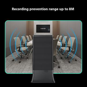 Jammer anti-grabación F12 | Bloqueador <span class=keywords><strong>de</strong></span> teléfono <span class=keywords><strong>celular</strong></span> y grabadora <span class=keywords><strong>de</strong></span> voz <span class=keywords><strong>para</strong></span> reuniones <span class=keywords><strong>de</strong></span> oficina Protección <span class=keywords><strong>de</strong></span> privacidad - Product Image 4