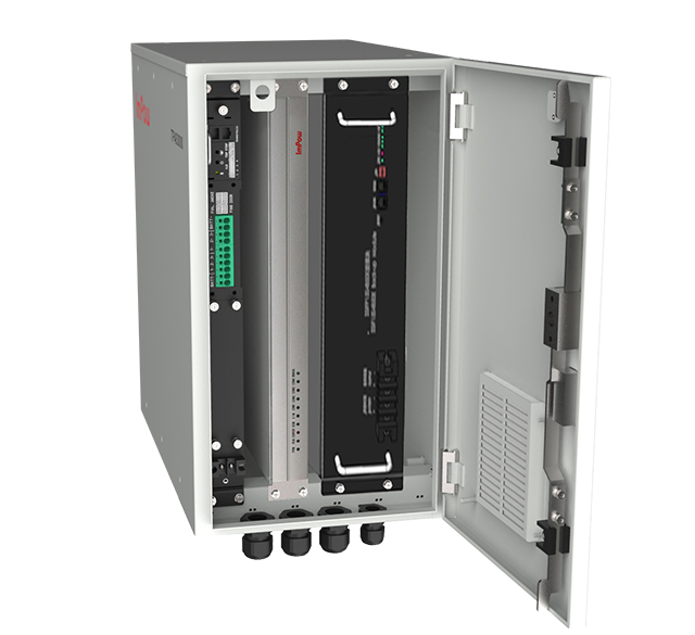 5G IP55 водонепроницаемый наружный шкаф для телефонного источника питания BBU, литиевая батарея
