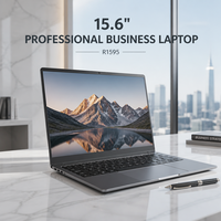 Ordinateur portable OEM en gros, écran IPS FHD 15,6 pouces, processeur Intel N95 Quad Core 3,4 GHz, 8 Go de RAM, Windows 11 Famille, gris, PC personnalisable