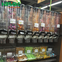 Distributeur de bonbons mural Gravity Box, boîte à noix, distributeur de café en grains, réservoir de stockage en plastique