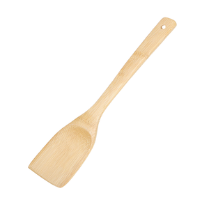 Spatule en bambou naturel Tourneur de cuisson antiadhésif écologique pour frire, remuer et servir avec long manche du Vietnam - Product Image 1