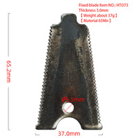 Barre de coupe agricole personnalisée OEM, section de faucille dentée à dents affûtées pour couteau de moissonneuse-batteuse
