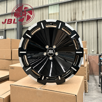 Jante monobloc forgée à déport profond 16-24 pouces, finition usinée noire, style rétro, entièrement recouverte, pour SUV tout-terrain, en alliage, nouvelle, personnalisée