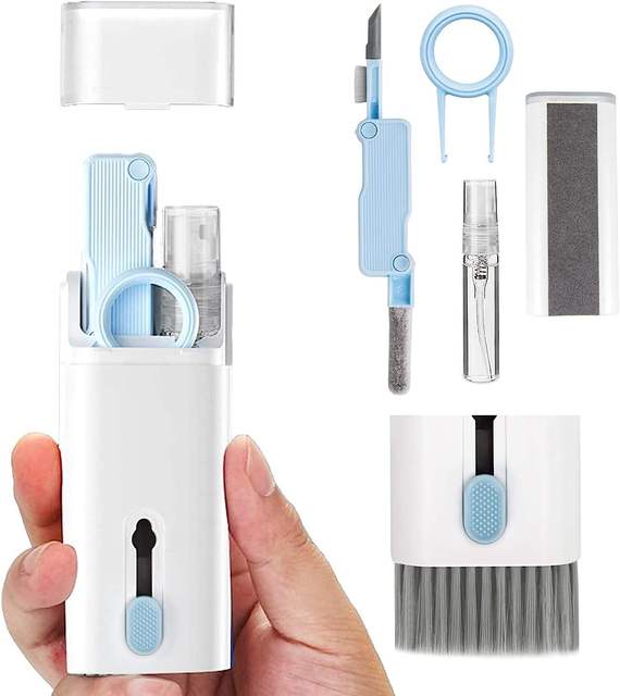 High Quality Multifunctional Clean Tool Electronics Computer Laptop Earphone Soft 5 in 1 Keyboard Cleaning Brush Kit