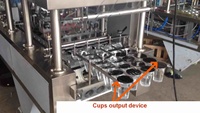 Découpeuse automatique de cachetage de tasse pour le jus de yaourt
