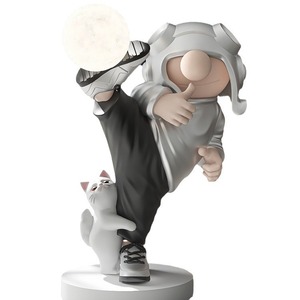 โคมไฟตั้งพื้นดีไซน์ร่วมสมัยระดับไฮเอนด์ ขนาดใหญ่ ขั้วหลอด E27 เหมาะสำหรับห้องนั่งเล่นเด็กผู้ชาย ตู้วางทีวี ของขวัญขึ้นบ้านใหม่ - Product Image 6