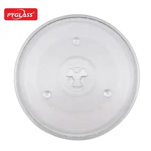 Mesa giratória redonda para micro-ondas, placa de substituição para forno micro-ondas, vidro com alto teor de borosilicato