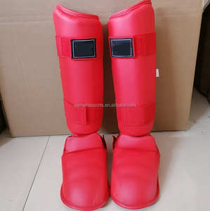 KARATE WKF Approvato SHIN e COLLO DEL PIEDE GUARD arti marziali protector attrezzature OEM - Product Image 3