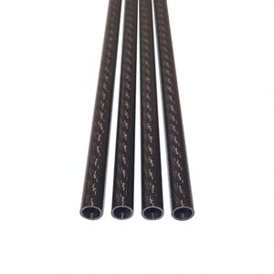 ชุดท่อคาร์บอนไฟเบอร์สีดำด้าน 3K ขนาด 5 มม. แบบกลม  ขนาดสั่งทำได้ สำหรับงานอุตสาหกรรม โครงสร้างโดรน งาน DIY - Product Image 2