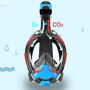 Scuba Diving Schnorchel ausrüstung Voll gesichts maske zum Schwimmen Set Custom ized Hot Item Factory Hochwertige Brille Beschlagen