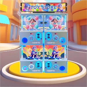 Venta al por mayor del fabricante <span class=keywords><strong>de</strong></span> equipos <span class=keywords><strong>de</strong></span> juego para niños, máquina <span class=keywords><strong>de</strong></span> muñecas giratorias, máquina <span class=keywords><strong>de</strong></span> cápsulas, <span class=keywords><strong>de</strong></span> doble capa - Product Image 5