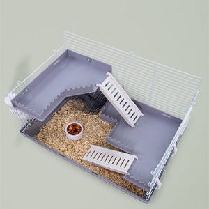 8 pack Golden criceto gabbia Villa all'ingrosso gabbia di lusso criceto nido - Product Image 4