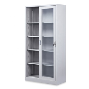 Kim Loại tủ cửa trượt thép tủ tủ kính văn phòng Tủ hồ sơ - Product Image 1