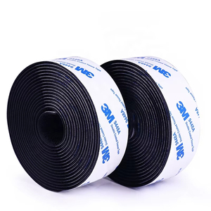 Factory Direct High Quality Self-Adhesive Nylon <strong>Hook</strong> and <strong>Loop</strong> Tape custom Size and Shape for Cars Shoes Bags Garments - Product Image 1