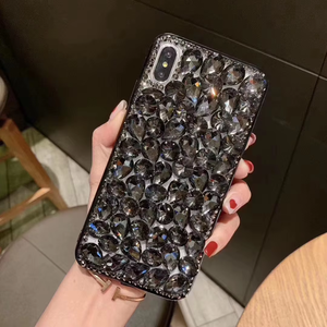 Fundas de Lujo con Diamantes Brillantes para <span class=keywords><strong>iPhone</strong></span> Xr Xs 6 <span class=keywords><strong>7</strong></span> 8 11 12 13 14 15 16 17 18 Plus Pro Max - Product Image 5