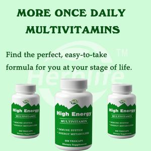 Venta al por Mayor OEM - Personalizable - Multivitamínico de Alta Energía para Mujeres y Hombres - Suplementos Energéticos - Refuerzo Inmunológico - Product Image 3