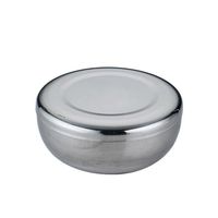 Boîte de conservation alimentaire à quatre compartiments en acier inoxydable 304, compatible micro-ondes, nouveau style chinois, capacité 301-500 ml, avec couvercle