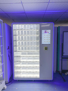Mỹ phẩm son môi Locker Máy bán hàng tự động sử dụng thẻ tín dụng đồng tiền hoạt động Locker hộp mù Máy bán hàng tự động hộp mù - Product Image 4