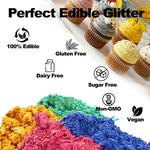 Phổ biến nhất ánh bụi ăn được cấp thực phẩm ánh sáng lung linh bánh bánh trang trí bột cho đồ uống bánh trang trí - Product Image 3