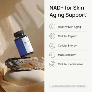 Cápsulas de NAD+ para Hombres - 60 Cápsulas Vegetales, 24 Meses de Duración, Antioxidante, Apoyo a la Belleza, 2 Cápsulas Diarias - Más Vendidas - Product Image 5