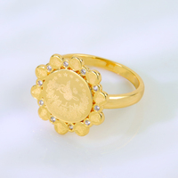 Nouveautés, bagues en laiton plaqué or 18 carats imperméables, design irrégulier, zircon, perle, pour femmes