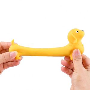 Jouet anti-stress personnalisé - Mignon Teckel extensible à presser pour soulager le stress et faire des farces - Jouet Mochi - Product Image 6