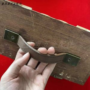 Chenxing Hardware Accessories Leather Handle For Wooden <b>Box</b> Easy Carry 304 Stainless Steel <b>Sewing</b> Handle - Product Image 1