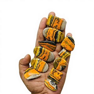 Jaspe Bumblebee Natural, Gema Suelta Cabujón, Chakralume, para Fabricación de Joyería, Venta al por Mayor Disponible, Mejor Calidad, Tercera Parte - Product Image 1