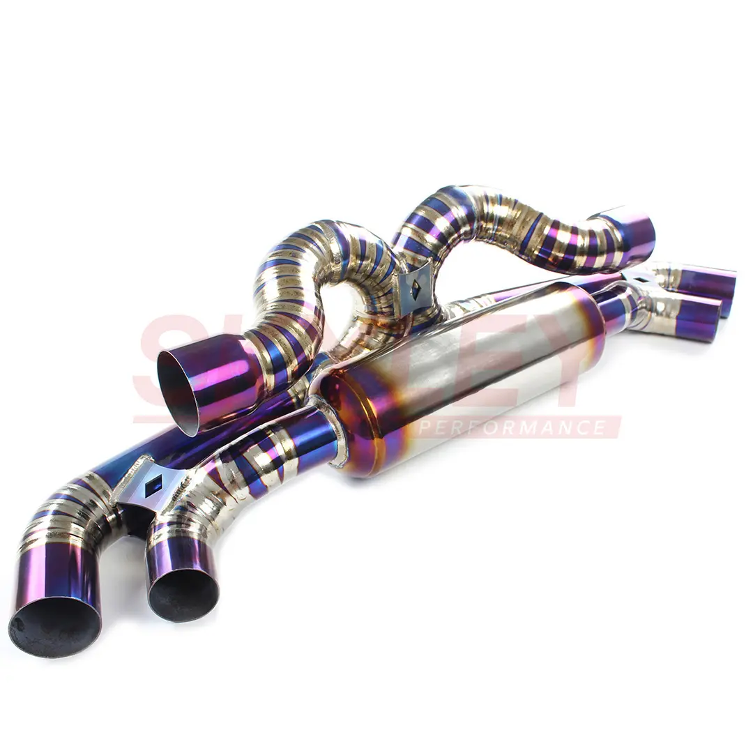 Car Parts Titanium Alloy / Stainless Steel Exhaust For Porsche 911 992 exhaust system