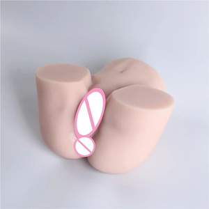 Masturbateur masculin réaliste en <span class=keywords><strong>TPE</strong></span> de 2,5 kg avec gros fessier, double canal, texture réaliste, jouet sexuel, torse demi-corps pour hommes - Product Image 2