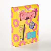 Vente en gros d'usine, mini coffret cadeau de spa pour le bain, contient gel douche, lotion pour le corps, savon de bain et bandeau pour cheveux pour adolescents