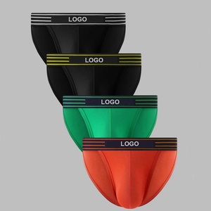 Jockstrap Thiết kế dây thắt lưng Mens bikini đồ lót Breathable dệt kim gấu Đồ lót sexy thongs jockstrap cho nam giới - Product Image 5