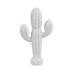 Statuetta di Cactus in Legno, Scultura Moderna per Arredamento Casa, Ufficio e Bagno, Design Artistico - Product Image 4